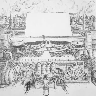 The Giant Steamdriven Typewriter